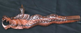 Balinese Wooden Flute 13 Inches Long