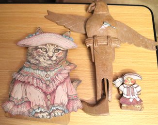 Wood Marionette Assorted Sized Pieces As Pictured