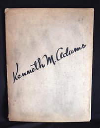 Kenneth M. Adams Portfolio Of Lithograph Collection The University Of New Mexico Press, Copyright 1950