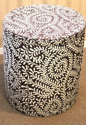 Contemporary Stool By Lee Industries Craftsmanship With Custom Fabric & Nail Head Accents