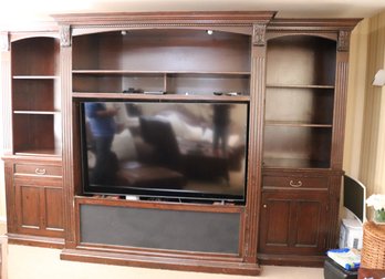 Large Multipurpose Media Wall Unit, Can Fit Up To A 70