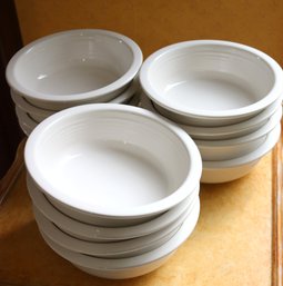 Homer Laughlin Fiesta Bowl Set Great For Winter Soups And Stews, These Are Larger Quality Bowls