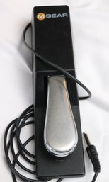 M Gear Universal Sustain Pedal With Piano Style Action For Digital Pianos And Keyboards