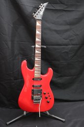 Jackson Charvel Electric Guitar With 3 Pickups, Floyd Rose Type Locking Tremolo Rosewood Neck Model