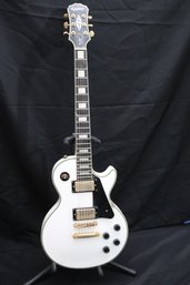 Epiphone Les Paul Custom 56 Gold Top Electric Guitar Alpine White With Gold Hardware 311561551