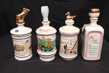 Collectible Decanters Include Mack Trucks Limited Edition 1975, Stitzel Weller Distillery And More