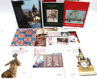 Collection Of Books Titles Include Leningrad, The Soviet Union Sothebys Carpets. English Furniture And More.