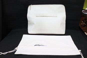Philip Lim Designer Fold Over Genuine Leather Handbag Like New Unused, Includes A Dust Cover.