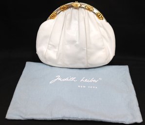 Judith Leiber NY Designer Snakeskin Handbag With Shoulder Strap, Includes A Dust Cover