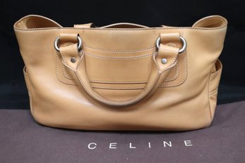 Celine Designer Leather Handbag Includes A Dust Cover