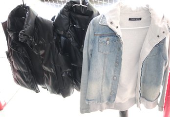 Jackets Size Medium Includes Insane Gene Denim Style With Liner, Shein Jacket & Vest Size Medium