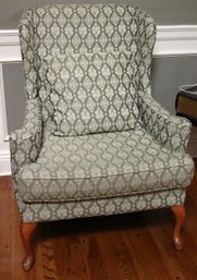 Green Wingback Chair