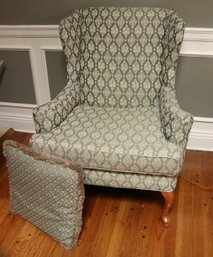 Green Wingback Chair