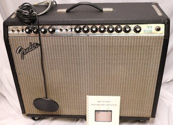 Fender Twin Reverb Amp With Pedal And Manual