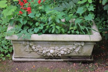 Large Cement Outdoor Planter