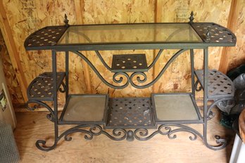 Wrought Aluminum Garden Stand