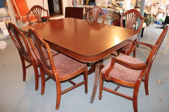 Dining Table With 6 Chairs Arm Chairs