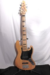 SX 6 String Bass Guitar Two-way Truss Rod, Model 20649624