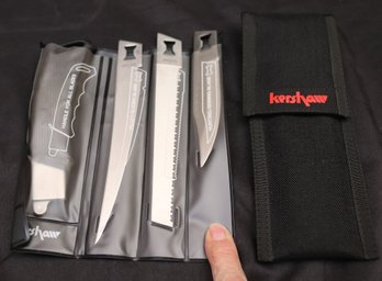 Kershaw Multi Blade Knife With Pouch