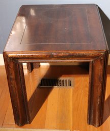 Vintage MCM Italian Made Wood Side Table