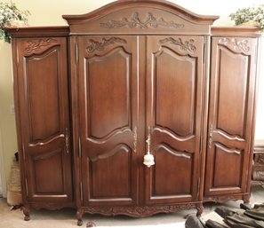 3- Piece Sectional Armoire- Wardrobe Cabinet