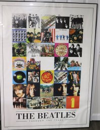 The Beatles Through The Years Signature Networks - Import Images 2002 Large Poster In Frame 40 X 55 Inches