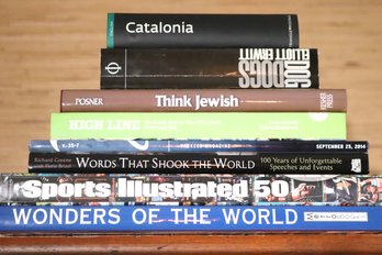 Books Titles Include Wonders Of The Worlds, Sports Illustrated 50, Think Jewish And More