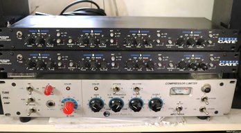2 RSP Technologies Studio Gate Mixers And Summit Audio Inc Compressor/Limiter