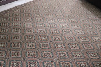 Custom Carpet In The Style Of Stark Measures Approximately 12 Ft X 14 Ft