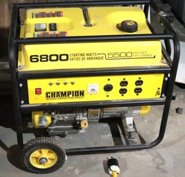 Champion Power Equipment Generator 6800 Starting Watts With Power Cord