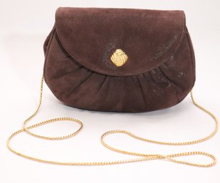 Cute Little Judith Lieber Chocolate Toned Handbag