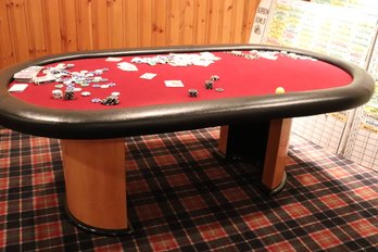 3-piece Card/game Table, Great For The Mancave Or Game Room!