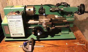 Mini Lathe By Central Machinery Made In China In Working Condition