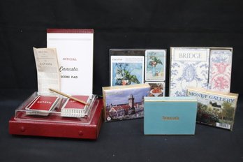 Tiffany & Co, Prague Old Town, Monet Gallery With Cezanne Bridge Set And Gaspari Playing Cards And Canasta