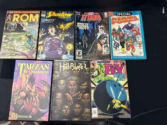 Vintage Selection Of Comics From DC, Marvel And Malibu Comics