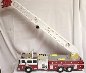 Extra-Large Tonka Fire And Rescue Truck With Adjustable Ladder, 31 Long!