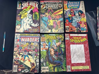 6 Vintage Marvel Comics: