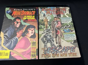 Tekno Comix: Mickey Spillanes Mike Danger Part One And Two: A Child In The Future