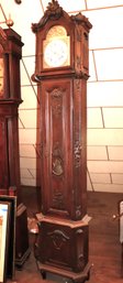 Vintage French Made Rutin Carbouneauix A Cessieres Grandfather Clock