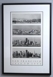 San Francisco 1915-1992 Framed Print