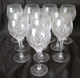 Collection Of Red Wine Glasses With Hallmark