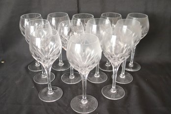 Collection Of White Wine Glasses With Hallmark