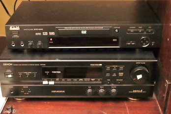 KLH Digital DVD Player DVD-8350 And Denon Precision Audio Component/AV Surround Receiver AVR-900