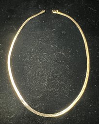 14k YG 16 Inch S-Link Necklace-Italy