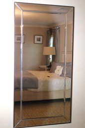 Stylish Wall Mirror Measures Approximately 24 X 48 Inches