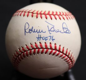Robin Roberts HOF 76 Autographed Rawlings Baseball