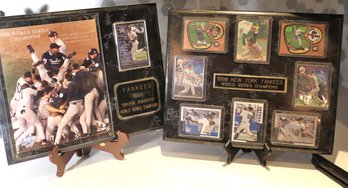 Framed Baseball Card Plaque