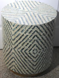 Contemporary Style Mosaic Style End Table