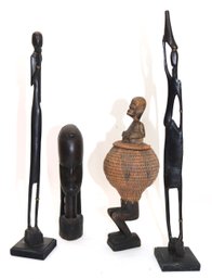 Carved Wood African Art Sculptures