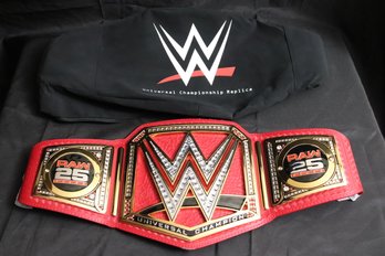 Official Authentic Replica Of WWE Belt, Championship Title. RAW 25th Anniversary